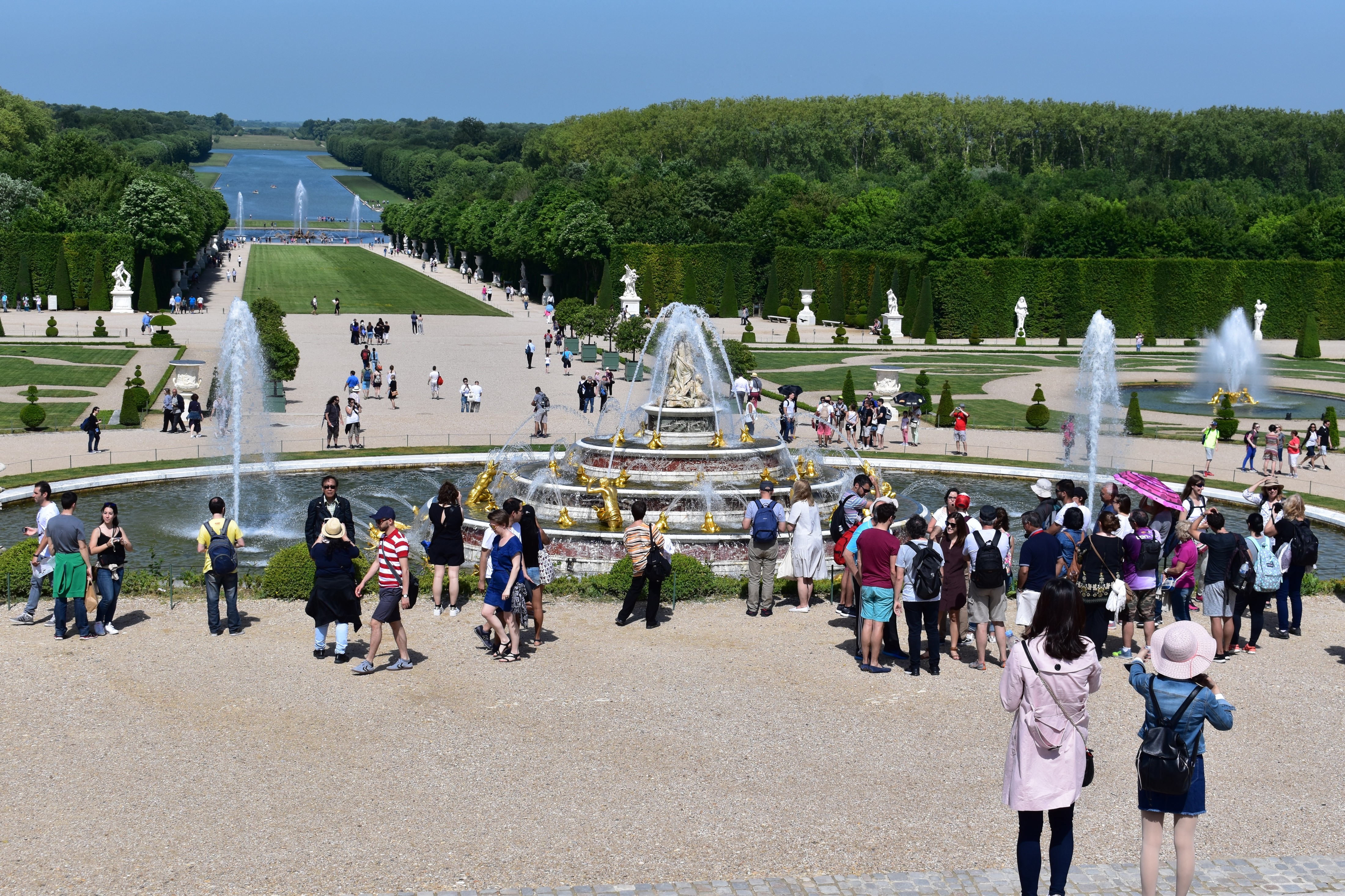 Garden at Palace of Versailles